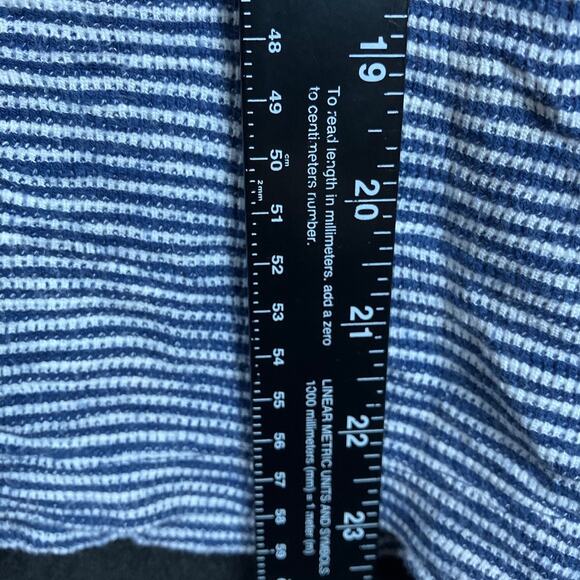 J Jill Womens Sweater Blue Striped Crew Neck Long Sleeve Modal Blend XS Petite - Picture 9 of 12